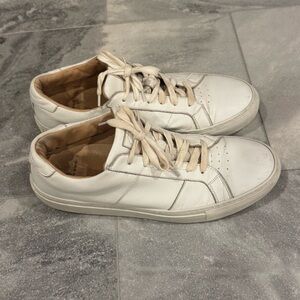 GREATS The Royale Leather Sneaker Blanco/White - Men's Size 9